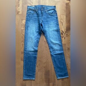 *SOLD* Levi’s 512 « performance » slim blue jeans size 32x34